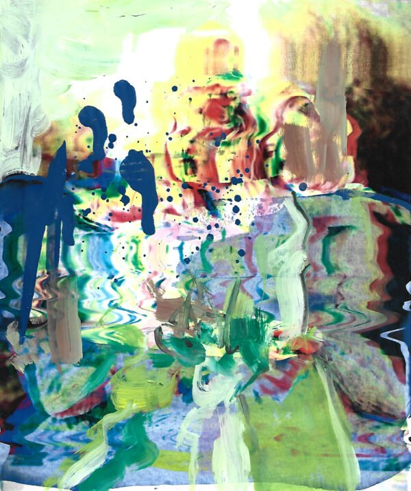 "STUDY FOR FIGURE IN A GARDEN"